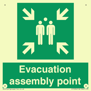 Evacuation assembly point